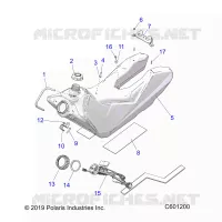 FUEL SYSTEM, FUEL TANK ASM.