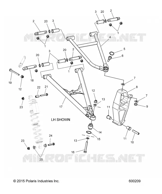 FRONT WISHBONES