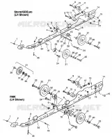 RAIL MOUNTING (SUSPENSION) STORM 0975782, STORM S.E. H975782, EUROPEAN STOR (4937823782C001)