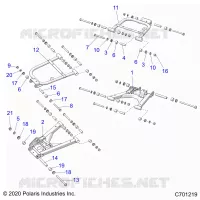 REAR SUSPENSION CONTROL ARMS