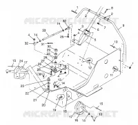 STEERING TRAIL TOURING 0982362 AND EUROPEAN TRAIL TOURING E982362 (4942314231B007)