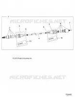 DRIVE TRAIN, REAR HALF SHAFT