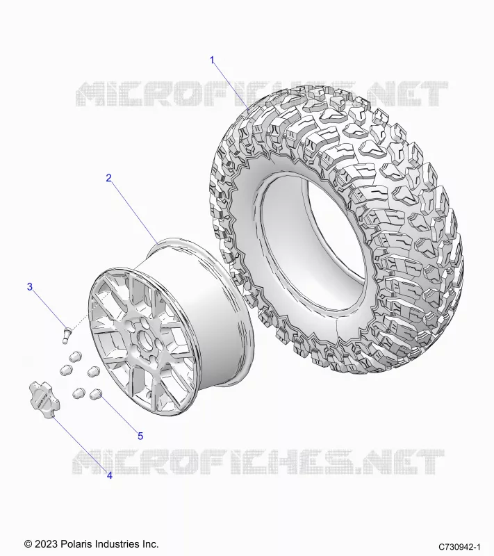 WHEELS, FRONT