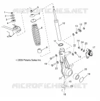 SUSPENSION, FRONT STRUT 