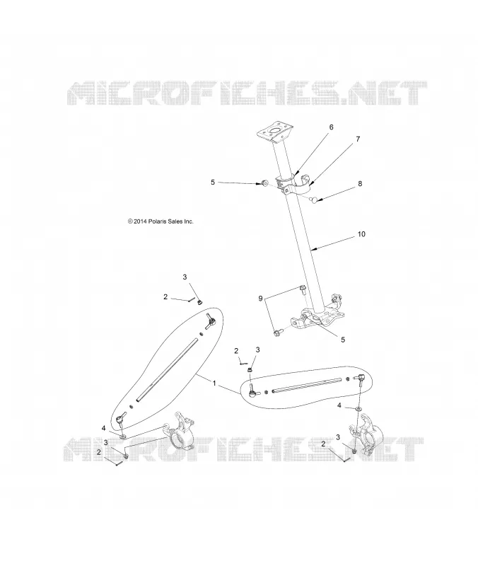 STEERING, STEERING POST  ASM.
