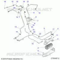 BODY, FUEL LINES