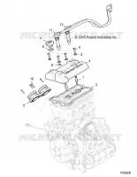 THROTTLE BODY AND VALVE COVER