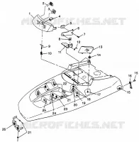 HOOD/HEADLIGHT CLASSIC TOURING 0973365 AND EUROPEAN CLASSIC TOURING E973365 (4938493849A014)