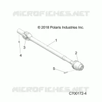 DRIVE TRAIN, FRONT PROP SHAFT