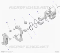 FRONT BRAKE CALIPER