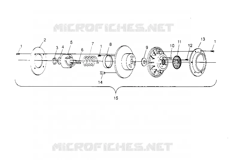 DRIVEN CLUTCH ASSEMBLY  RXL 0956768 (4930783078C002)