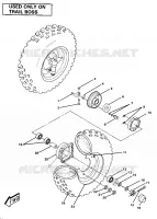 FRONT WHEEL ASSEMBLY-TRAIL BOSS (4911991199026A)
