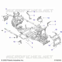 CHASSIS, MAIN FRAME