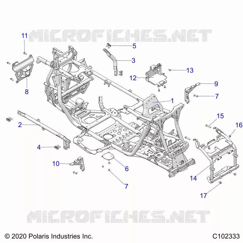 CHASSIS, MAIN FRAME