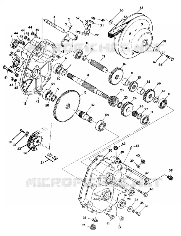 GEARCASE ASSEMBLY (4917721772025A)