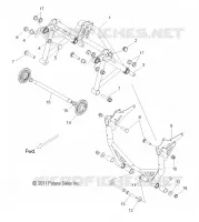 SUSPENSION REAR CRANK