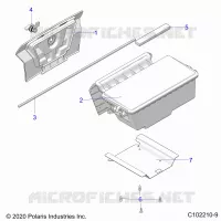 BODY, REAR STORAGE