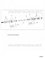 DRIVE TRAIN, REAR HAFT SHAFT