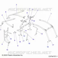 CHASSIS, CAB FRAME