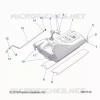 FUEL SYSTEM, FUEL TANK ASM.
