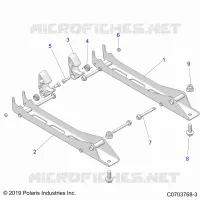 SEAT MOUNTING, PASS.