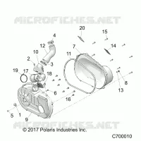 DRIVE TRAIN, CLUTCH COVER AND DUCTING