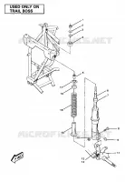 STRUT ASSEMBLY-TRAIL BOSS (4910981098024A)