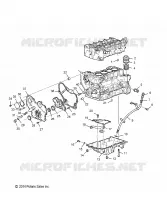 OIL PUMP, PAN, AND RELATED PARTS