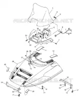 HOOD LITE TOURING 0983133 AND EUROPEAN LITE TOURNG E983133 (4941934193A009)
