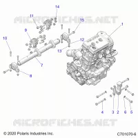 ENGINE, MOUNTING