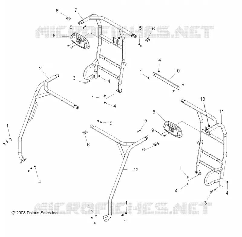 CHASSIS, CAB FRAME