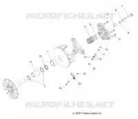 DRIVE TRAIN, PRIMARY CLUTCH