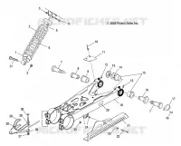 SWING ARM AND REAR SHOCK