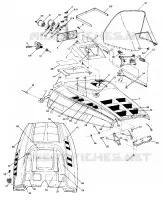 HOOD 500 AND 500 CLASSIC UPDATED 2/90 (4916791679003A)