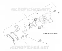 BRAKES, REAR CALIPER