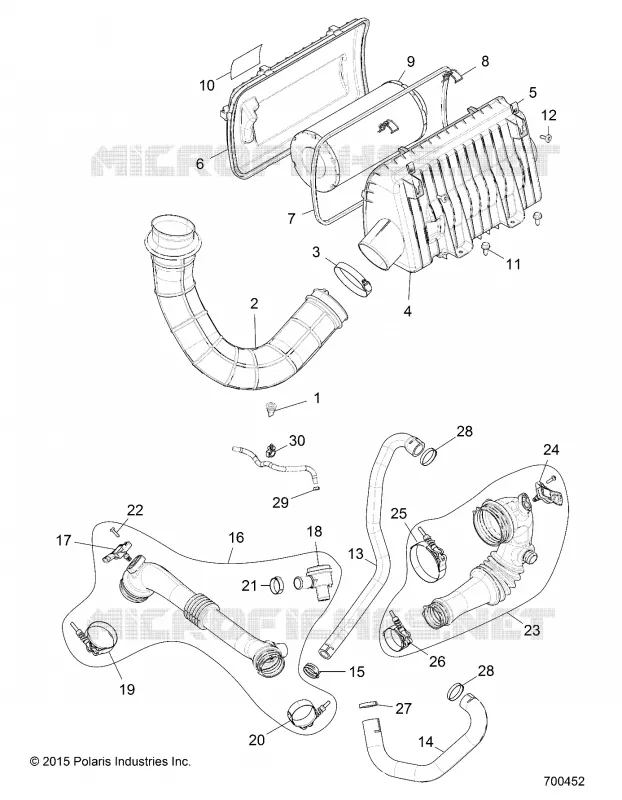 ENGINE, AIR INTAKE SYSTEM