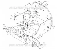 STEERING ASSEMBLY WIDETRAK GT 0952061 AND  EUROPEAN WIDETRAK GT E952061 (4928962896B004)
