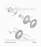 DRIVE TRAIN, CLUTCH, SECONDARY