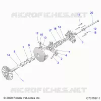 DRIVE TRAIN, PRIMARY CLUTCH