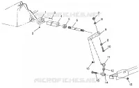 TORSION BAR 440 XC 0971760 (4937873787B001)