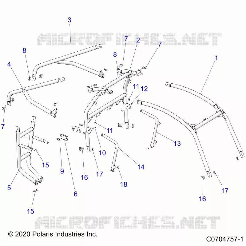 CHASSIS, CAB FRAME