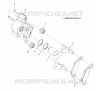 REAR BRAKE CALIPER