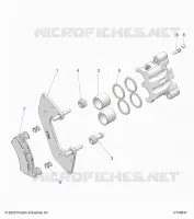FRONT BRAKE CALIPER