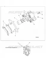 BRAKES, REAR CALIPER