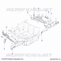 REAR BODYWORK RACK, MOUNTING