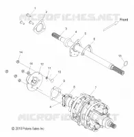DRIVE TRAIN, JACKSHAFT AND DRIVE SHAFT