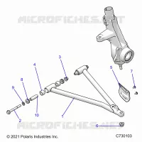 SUSPENSION, A-ARM AND STRUT MOUNTING