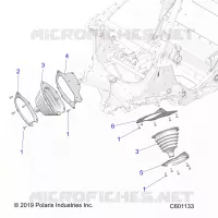 CHASSIS, TIE ROD BOOT ASM.