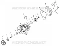WATER PUMP 700 RMK 0980966 AND EUROPEAN 700 RMK E980966 (4943724372C008)