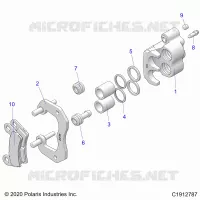 BRAKES, REAR CALIPER